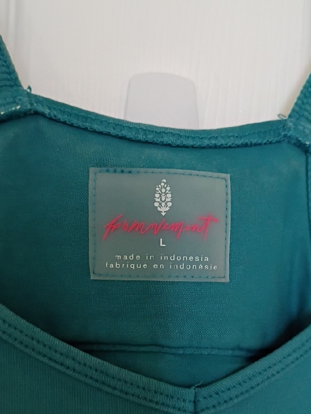 Free People Teal Hot Shot Onesie, L - Picture 4 of 8